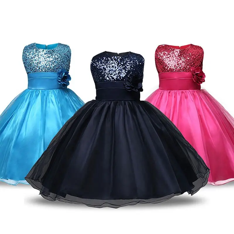 

4-12 yrs teenagers Girls Dress Wedding Party Princess Christmas Dresses for girl Party Costume Kids Cotton Party girls Clothing