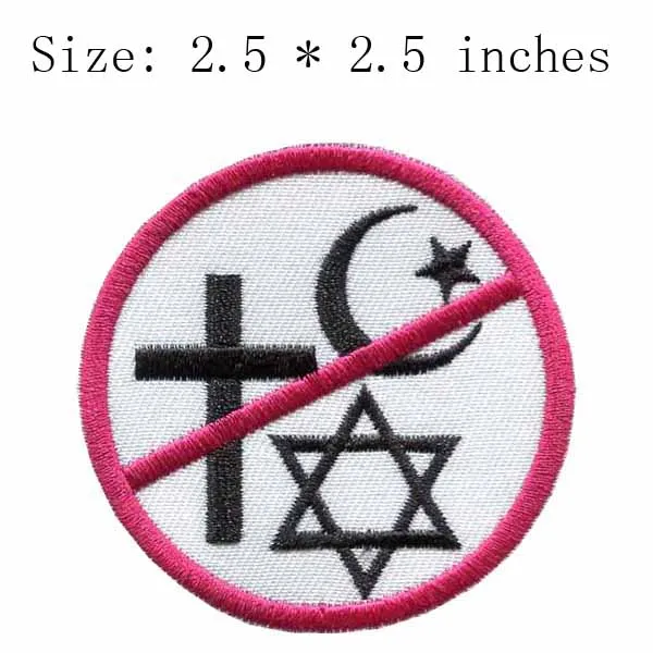 

Cross 2.5"wide embroidery patch for tapete saco/stickers clothes/cloth badge