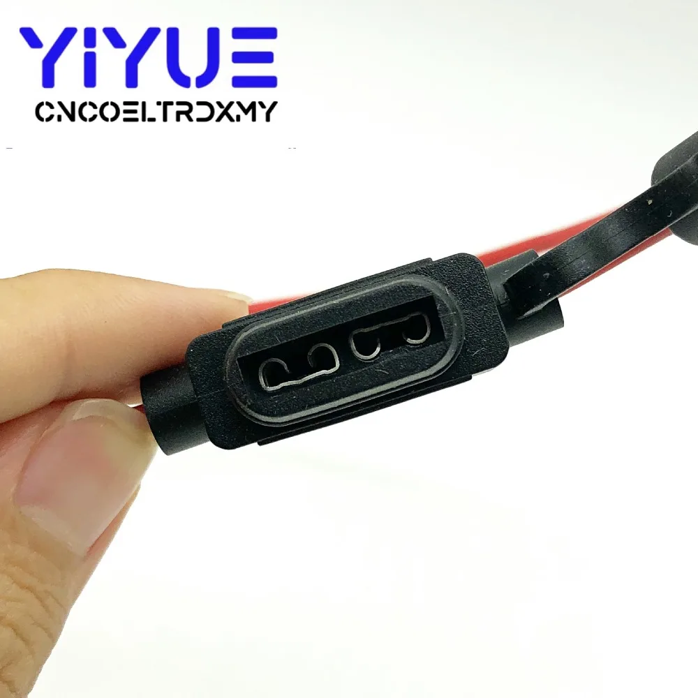 1pcs 16 AWG Medium Car Fuse Holder Water-resistant Waterproof Automotive Fuse Holder Without Fuse Inserts (4)