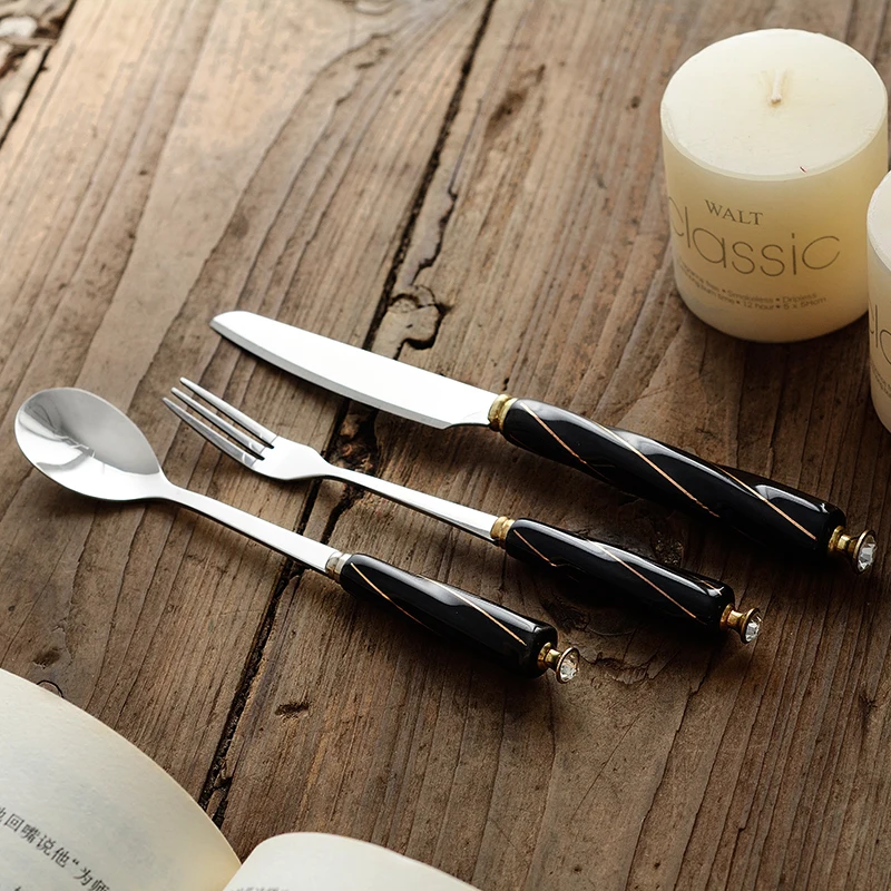  Ceramic Swan Fork Spoon Stand Holder Fruit Forks kitchen Set Cutlery Cake Dessert Fork Snack Fork T