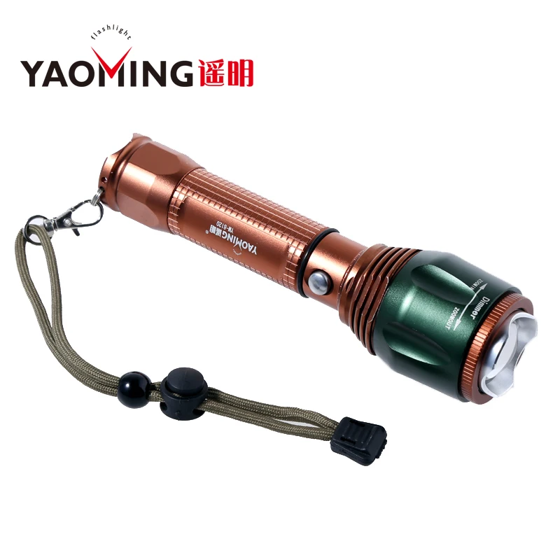

High Quality Led Flashlight 3 Modes Zoom Linternas Cree Q5 2300LM Torch High Power Flashlight With Attack Head For Self Defense