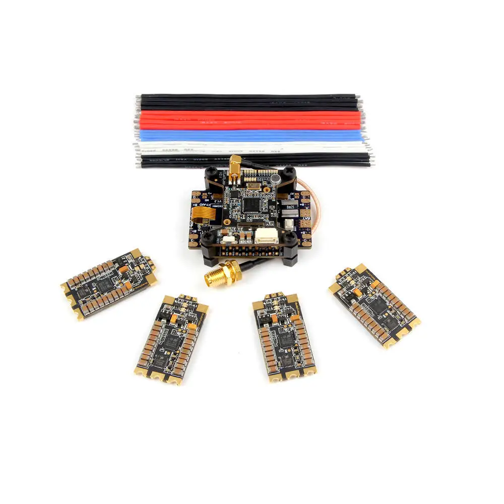 Holybro Kakute F7 AIO система управления полётом + Atlatl HV V2 fpv передатчик Tekko32 35A ESC для