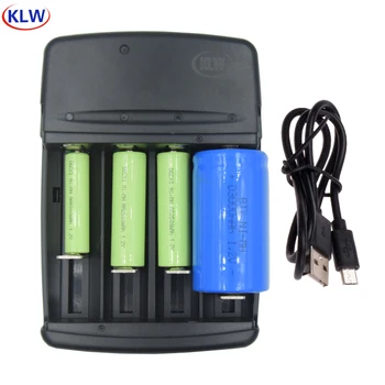 

4 slots Universal battery Charger for A AA AAA AAAA C D SC Rechargeable NiMH NiCd 1.2V Batteries Smart Travel Charger EU US Plug
