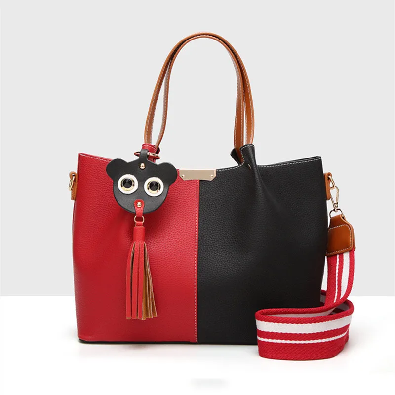 New Fashion PU Leather bag female Women bag handbags, ladies' Shoulder Bag Messenger Bag~ Hit colors matching 1292