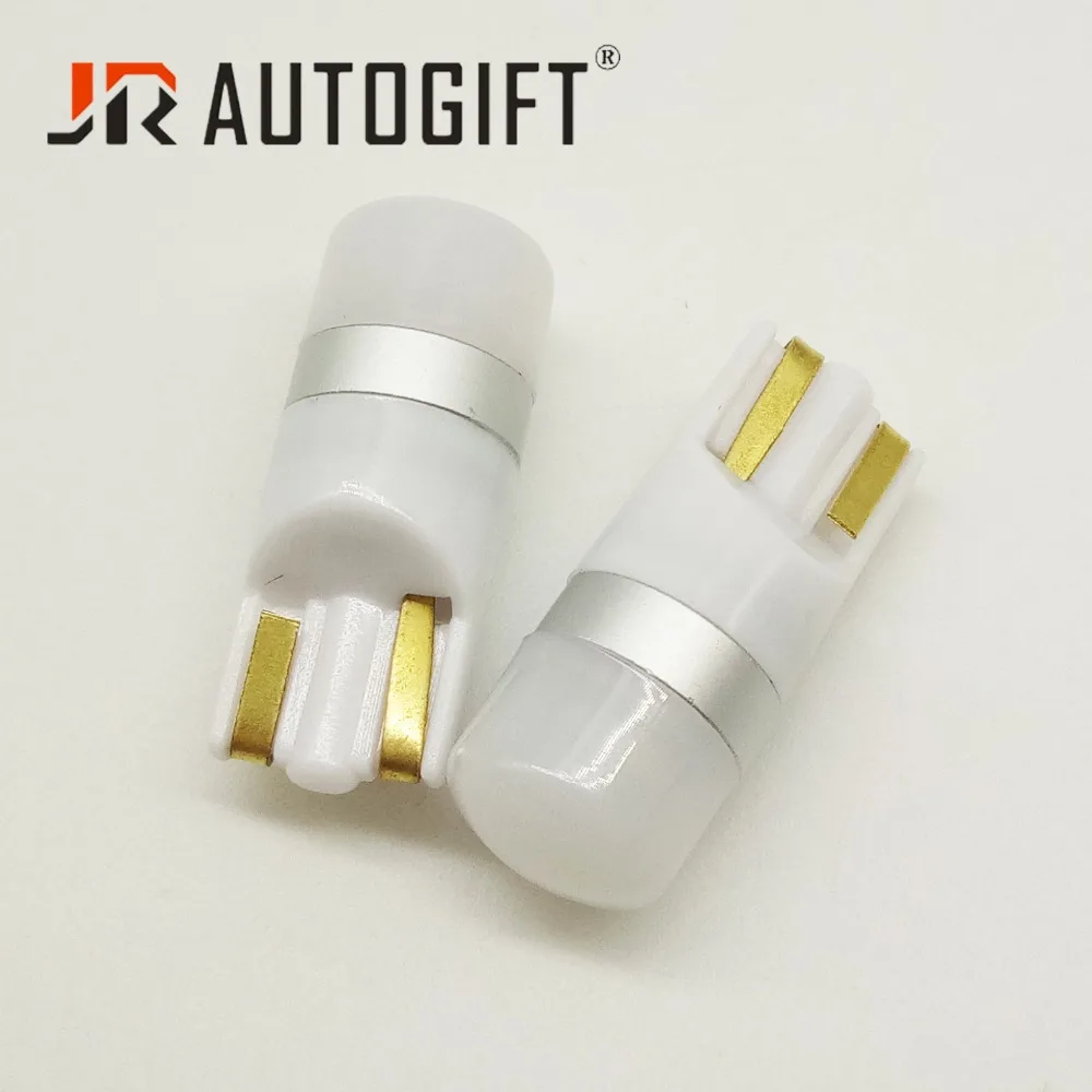 100 xsignal лампа 2835 T10 3528 2Led Автомобильная лампочка W5W T10 светодиодные лампы для автомобилей с напряжением 12-24 V бесполярности Габаритные резервного света автомобиля для укладки волос