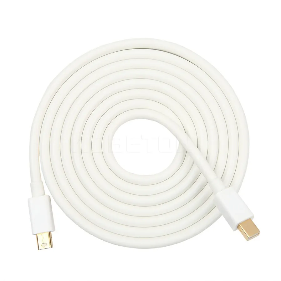 Удлинительный кабель Mini DisplayPort Dispalyport Male thunderbolt 6 футов/1 8 м 3 м/10 футов 15 футов/5 м|mini