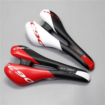 

2017 new EC90 Bicycle Saddle Bike Seat Men Cycling Cushion Mountain Bike Steel Rail Sillin Cojines Hollow Design Bike Saddle