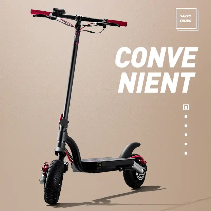 2 wheel drive electric scooter