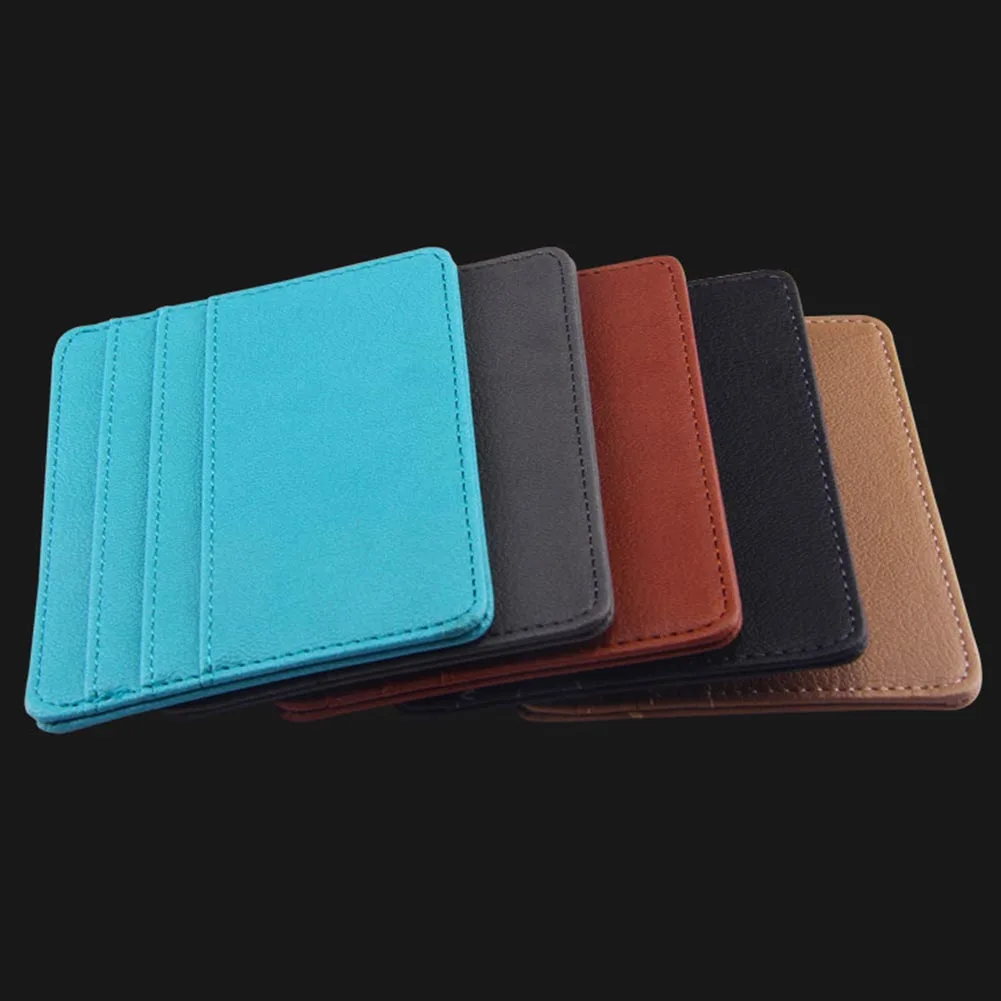 

Unisex Wallet Business Card Holder Bank Cardholder Leather Cow Pickup Package Bus Card Holder Multi-card-bit Pack Bag