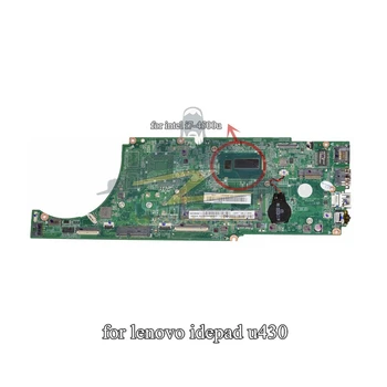 

DA0LZ9MB8F0 90003341 for lenovo ideapad U430 laptop motherbaord i7-4500U CPU DDR3L not support touch screen