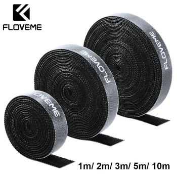 

FLOVEME Cable Organizer Wire Winder Clip Earphone Holder Mouse Cord Protector HDMI Cable Management For iPhone Samsung USB Cable