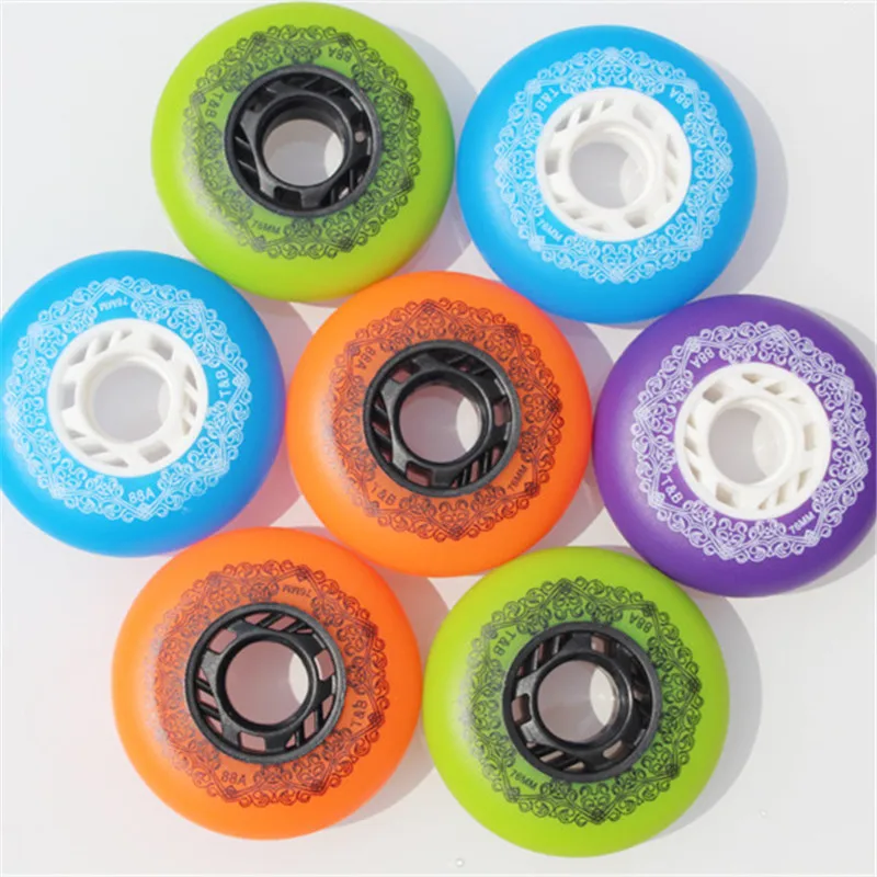 

4 pcs/lot 88A Slide Inline Skates Wheel for SEBA HV High WFSC KSJ for Powerslide for RB Sliding Brake Drift Wheels