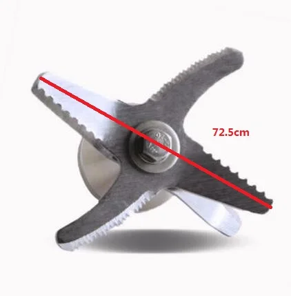 Блендер stainelss steeel лезвие с подшипником для 867 868 JD-321 JD-322 JD-319 6 листах дробилки льда