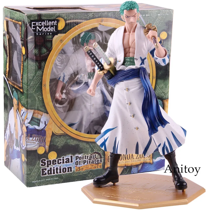 

Portrait of Pirates P.O.P One Piece Roronoa Zoro Action Figure Special Edition Excellent Model PVC Collectible Model Toy