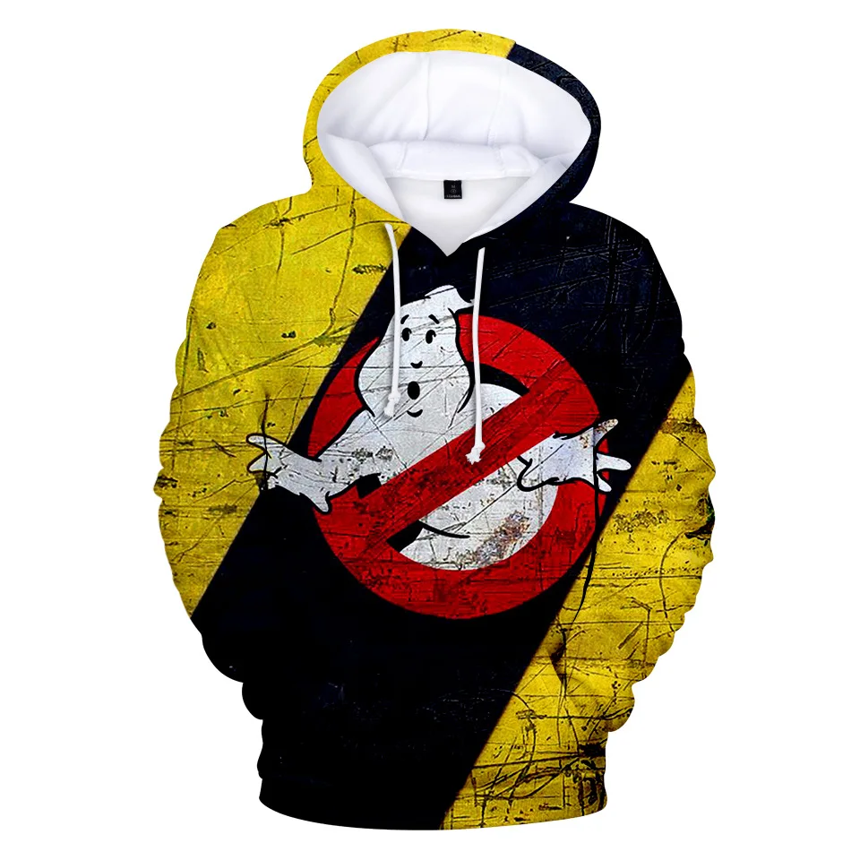 Лидер продаж Ghostbusters 3D толстовки известный бренд Для мужчин забавные мужские свитеры Охотники за привидениями кофты классическое худи