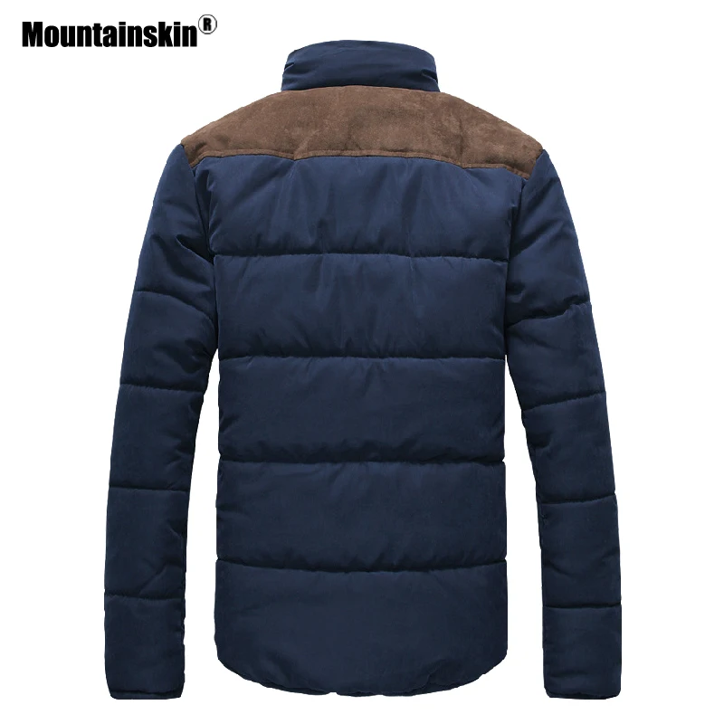 Мужская теплая куртка Mountainskin хлопковая парка с подкладкой верхняя одежда осень