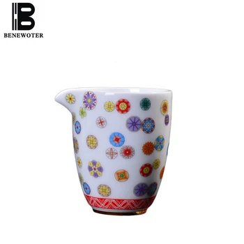 

310cc Brief Fair Cup Ceramic Porcelain Teaware Office Kung Fu Tea Set Accessories Cha Hai Coffee Milk Mug Sent Friends Drinkware