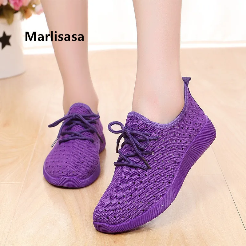 

Marlisasa Chaussures Pour Femmes Women Cute Comfortable Pink Lace Up Shoes Lady Casual Spring Shoes Breathable Shoes F5240