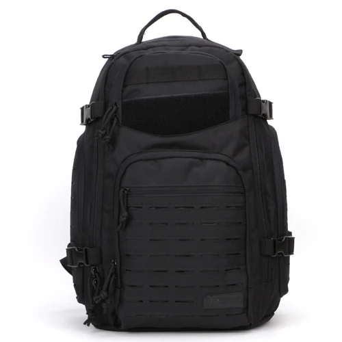 Открытый Тактический Рюкзак MOLLE 1-2 день армейский Военный спасательный баг сумка рюкзак штурмовой пакет для кемпинга пешего туризма треккинга - Цвет: Black