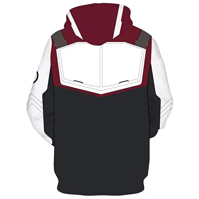 2019 Movie Avengers Endgame Quantum Realm Sweatshirt Jacket Advanced Tech Hoodie Cosplay Costumes superhero Iron Man Hoodies