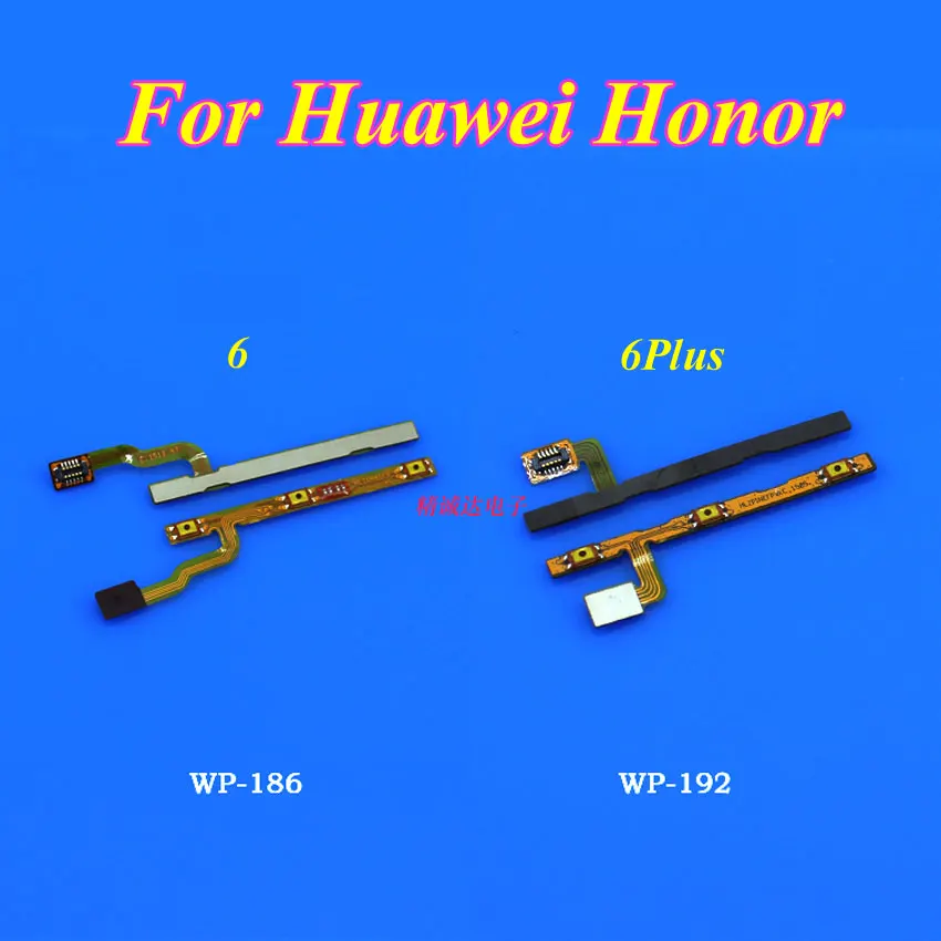 1Piece for Huawei Honor 6 6Plus Power + Volume Button Flex Cable Power