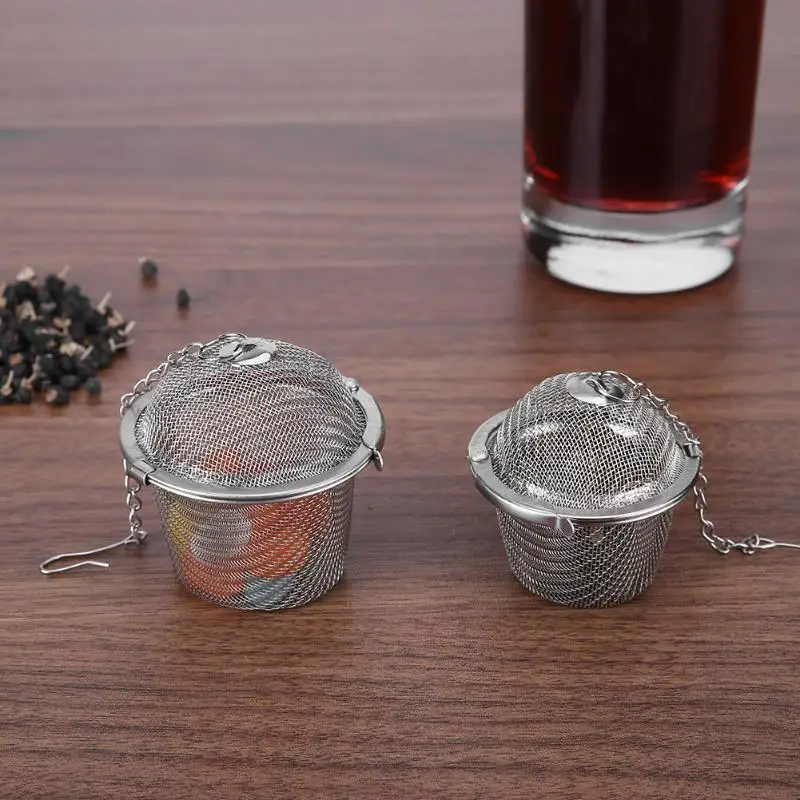 Buy Stainless Steel Bucket Mesh Tea Ball Coffee Soup
