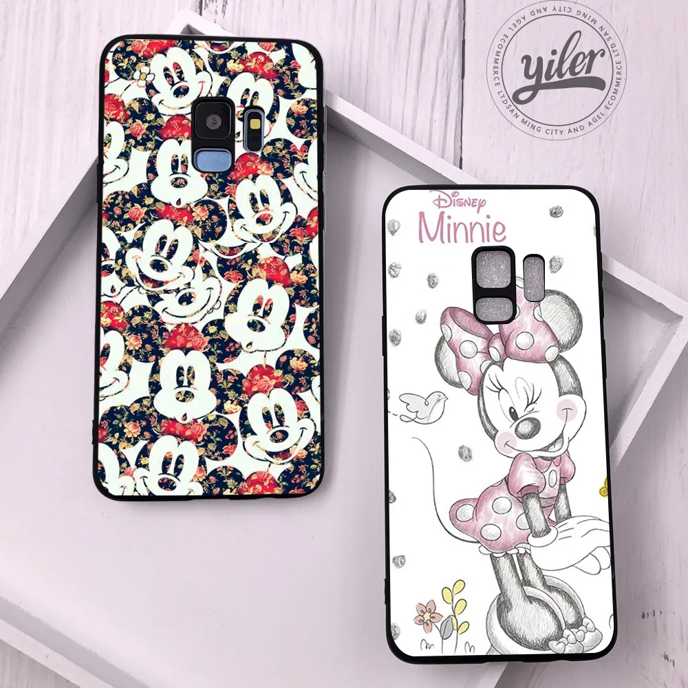 Coque mouse для Fundas samsung S9 чехол S8 S10 Plus чехол для телефона чехол для samsung Galaxy S7 edge S8 S9 S10 Plus S10e S10 e shell