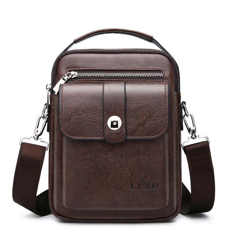 2019 جديد وصول خمر بو الجلود حقيبة عادية مصمم Crossbody حقيبة الرجال عالية الجودة رسول الأزياء السفر بو الجلود حقيبة 2019 جديد وصول خمر بو الجلود حقيبة عادية مصمم Crossbody حقيبة الرجال عالية الجودة رسول الأزياء السفر بو الجلود حقيبة