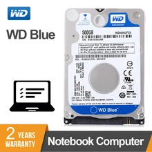 WD Western Digital Blue 500 Гб hdd 2,5 »5400 об/мин Ноутбук SATA Внутренний сабит жесткий диск HD ноутбук жесткий диск WD5000LPCX