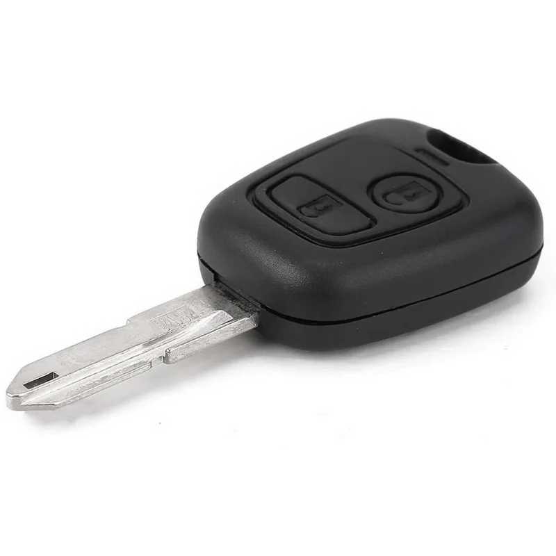 

Remote Key Case Shell Fit For 2 BTN PEUGEOT 206 205 405 106 Key Case for Peugeot 107 206 207 306 307 407 Without Blade
