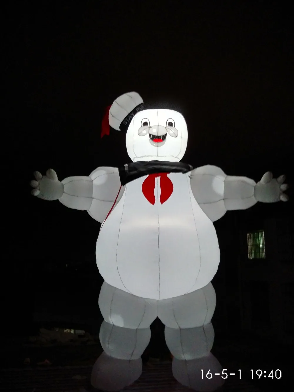 Giant Portable Lighting Advertising Inflatable Stay Puft Inflatable