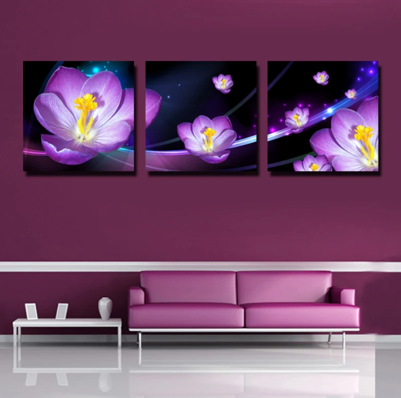 Pittura viola pareti acquista a poco prezzo pittura viola pareti ... Pittura moderna pareti