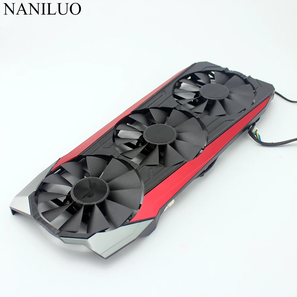 Новый 87 мм T129215SU DC 12 В 0.50AMP 4Pin 4 провода Охлаждающий вентилятор для ASUS GTX980Ti R9 390X 390