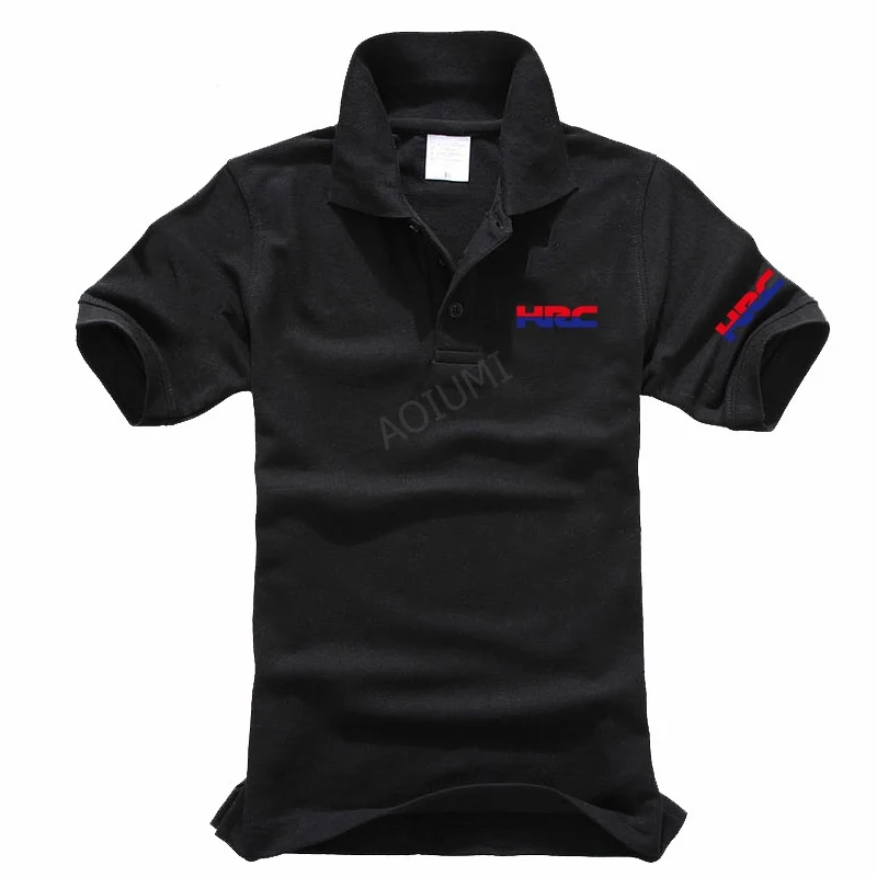 

2019 new Fashion casual brand mens summer cotton HRC Short sleeve Polo shirt men High-quality men clothing