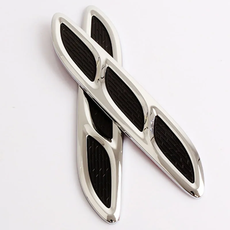 2pcs/set  Fender Hood Decorative Side Air Flow Vent Cover for Car Truck SUV