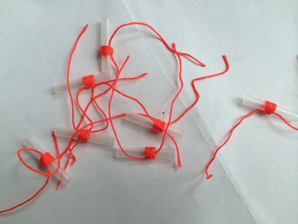 (1000pcs/lot)free Shipping Fishing String Bobber Stopper/pink String