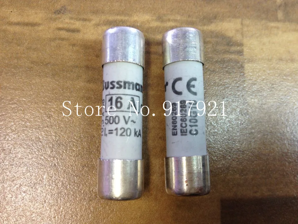[ZOB] Соединенные Штаты Bussmann C10G16 BUSS 16A500V 10X38 предохранитель трубка -- 30 шт./лот |
