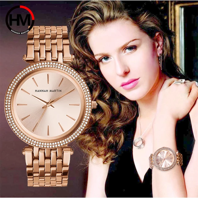 Luxury Brand Rose Gold Women Wristwatches Fashion Simple Stainless Steel Ladies Luxury Brand Rose Gold Women Wristwatches Fashion Simple Stainless Steel Ladies