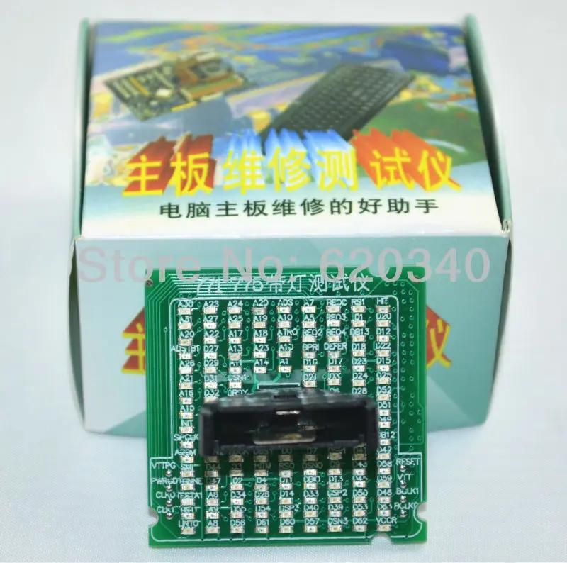 Тестер для разъема ЦП карты 775 настольный тестер на светильник 775|socket serial card|socket dual
