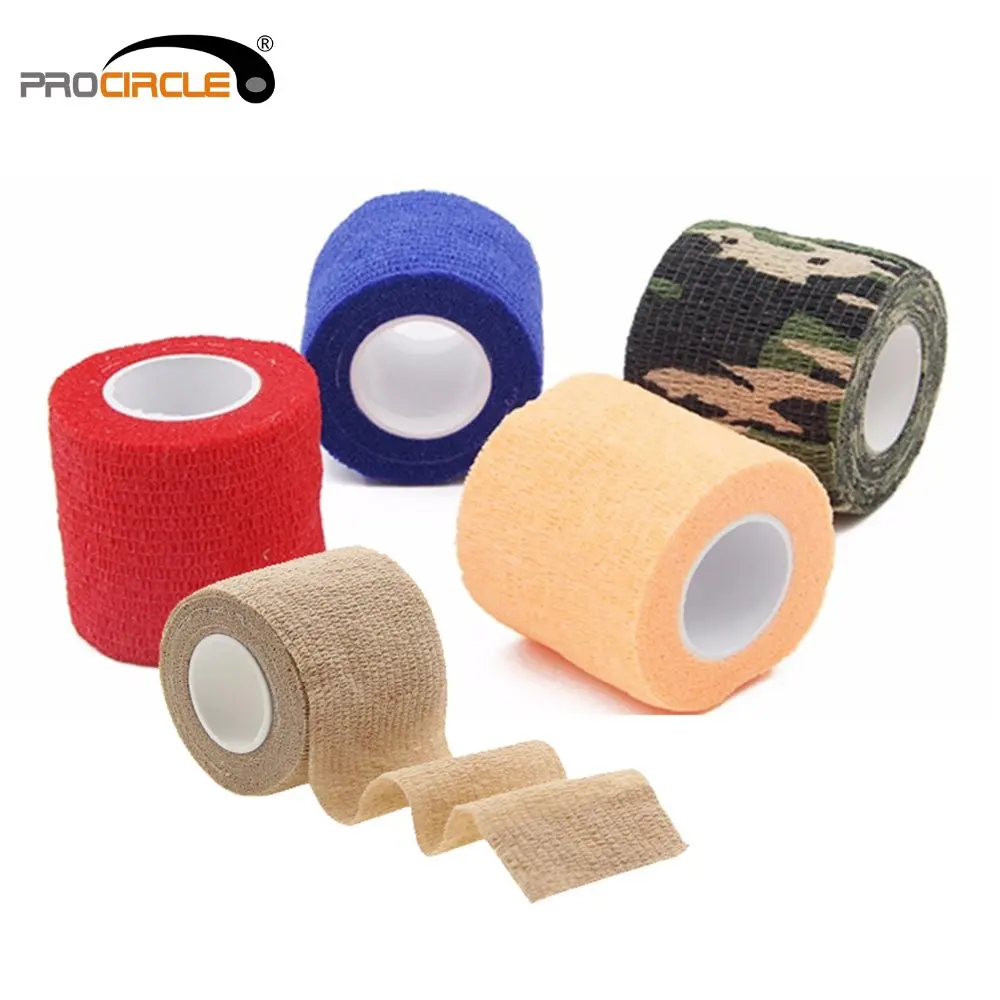 6 Bulk Pack Self Adherent Cohesive Bandage Tape Strong Sports Tapes 5cm
