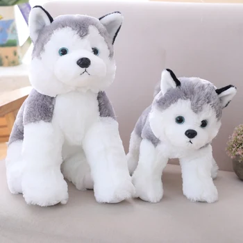 

Cute Plush Dog Toy Simulation Stuffed Animal Soft Doll Lifelike Dog Puppy Kids Toys Children Girlfriend Gift