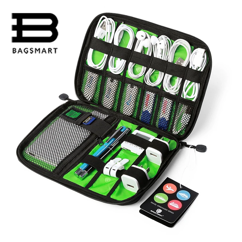 Discount !! BAGSMART Electronic Accessories Packing Bag For Phone