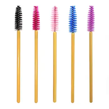 

200Pcs Eyelash Brushes Makeup Brushes Disposable Mascara Wands Applicator Spoolers Eye Lashes Cosmetic Brush Makeup Tools