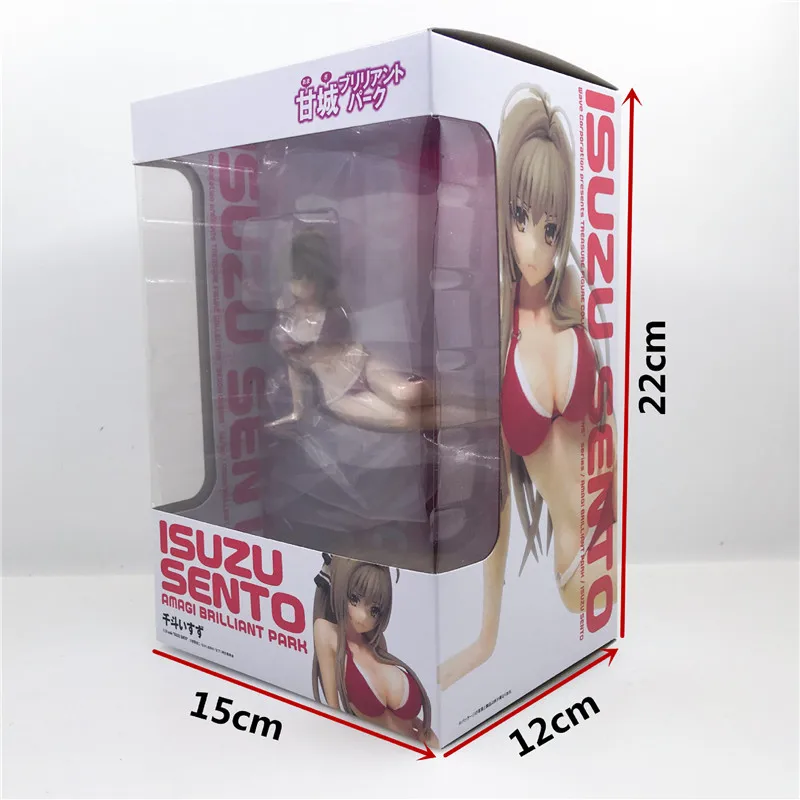 15 см Амаги Блестящий парк модель аниме Sento Isuzu сексуальная девушка фигурку ПВХ