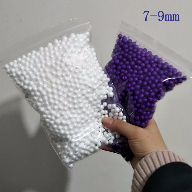 13g/bag Mini Colored Slime Beads Polystyrene Foam Slime Balls DIY Rainbow  Foam Beads - AliExpress