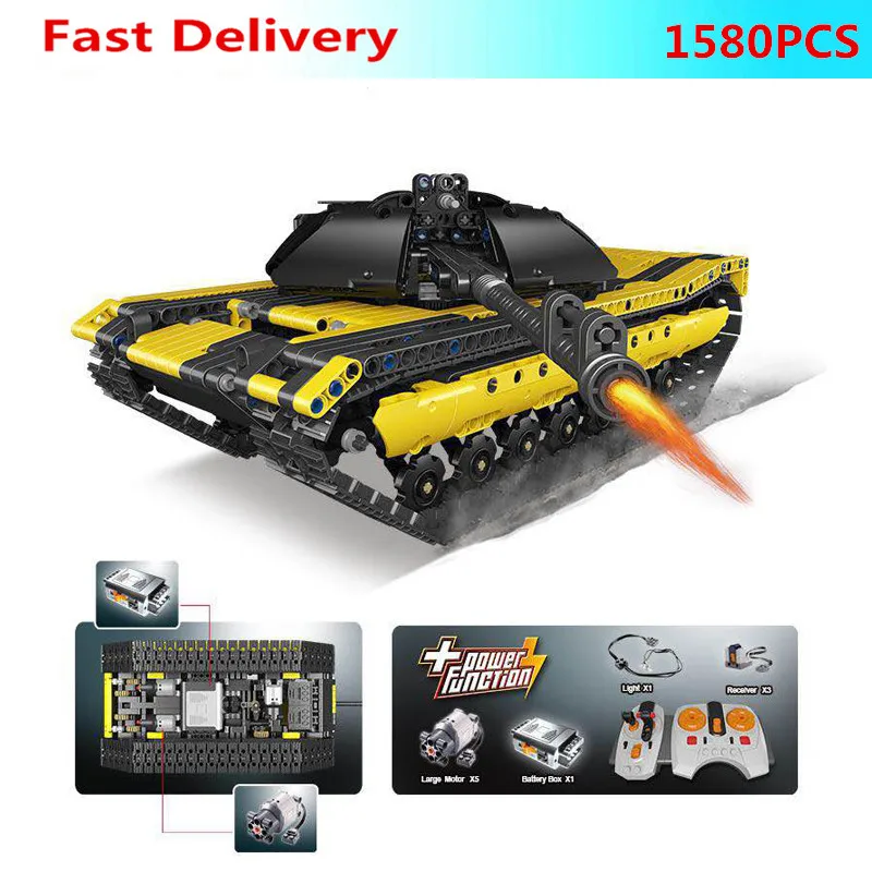 

Lepin 23005 Legoing MOC TECHNICIAN Model Building Blocks Bricks Set Figures Kids DIY Toys Birthday Christmas Gifts 1580PCS
