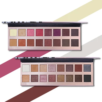 

16 Colors Eyeshadow Palette Natural Nude Shimmer Matte Eye Shadow Makeup Set Smooth Powder Pigment Earth Color Beauty Cosmetic