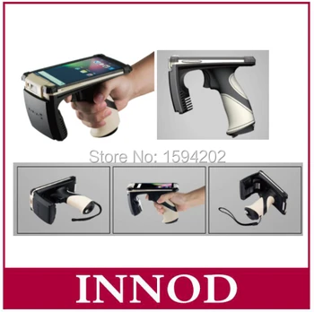 

Portable Android Bluetooth 1D 2D bar code camera function smart phone Handheld UHF RFID Reader