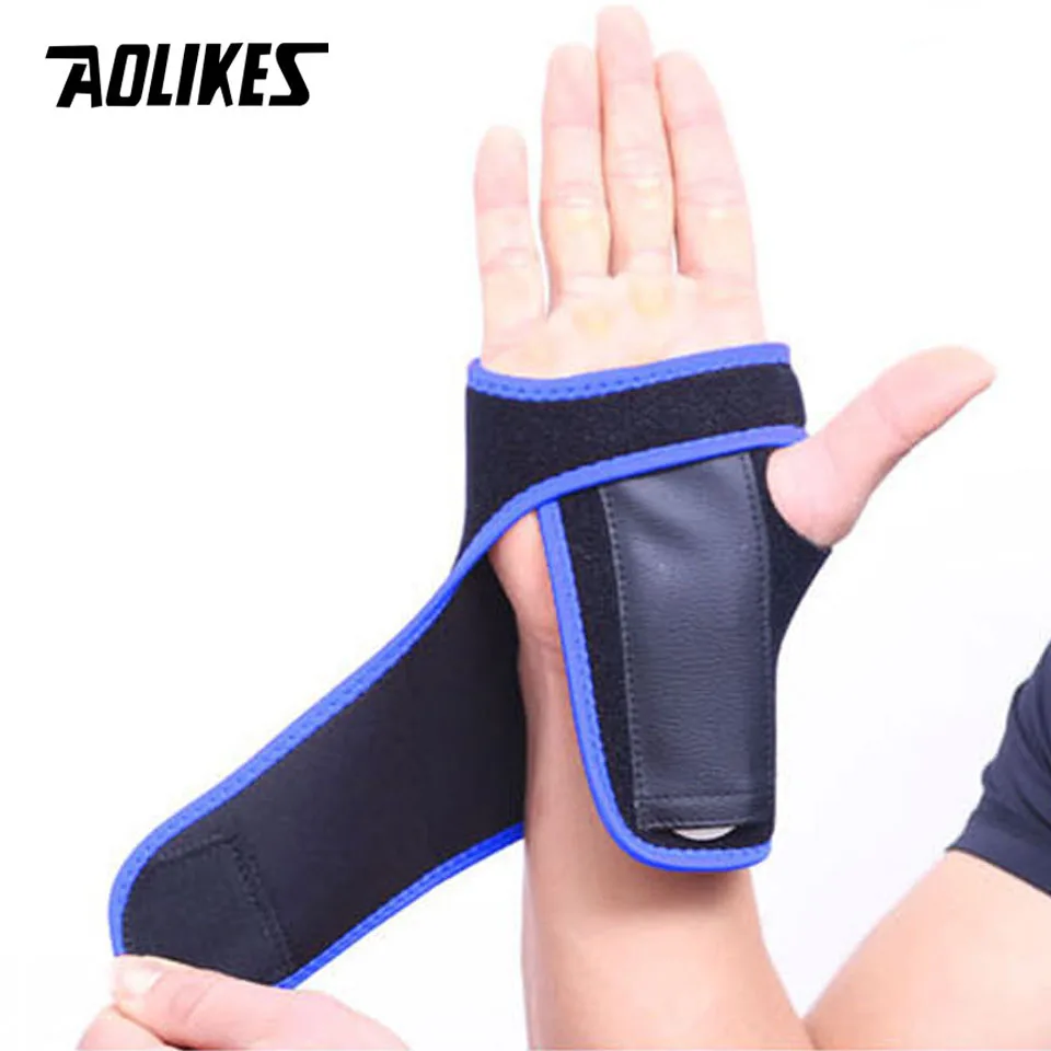 

AOLIKES 1PCS Bandage Orthopedic Carpal Tunnel Hand Wrist Support Brace Useful Outdoor Splint Sprains Arthritis Band Belt