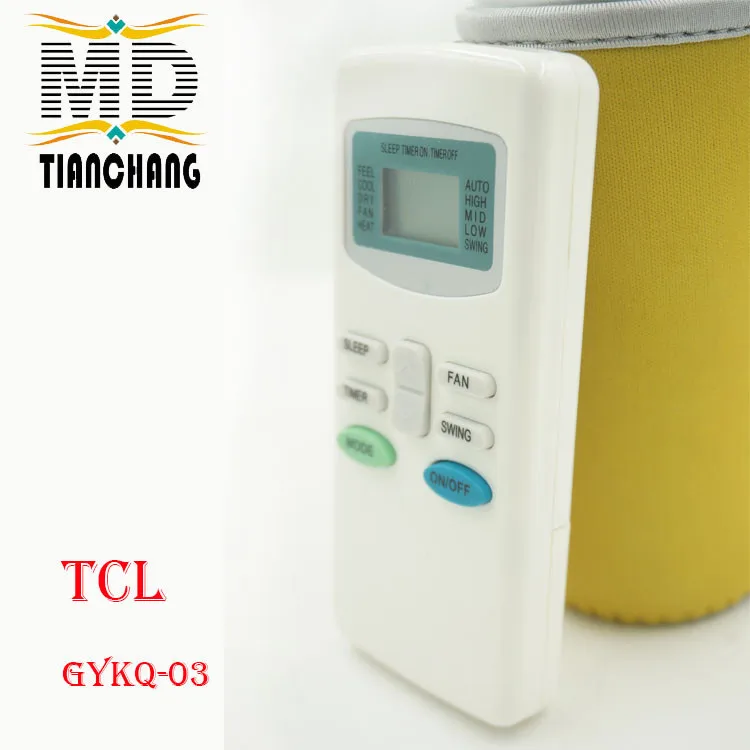 4 шт./лот) для TCL Дистанционное управление gykq-03 Разделение и Портативный кондиционер mando distancia